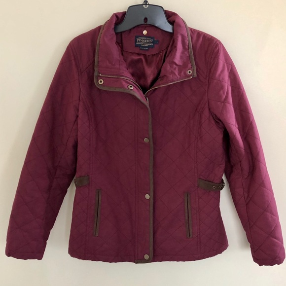 Pendleton Quilted Riding Jacket - Picture 1 of 8